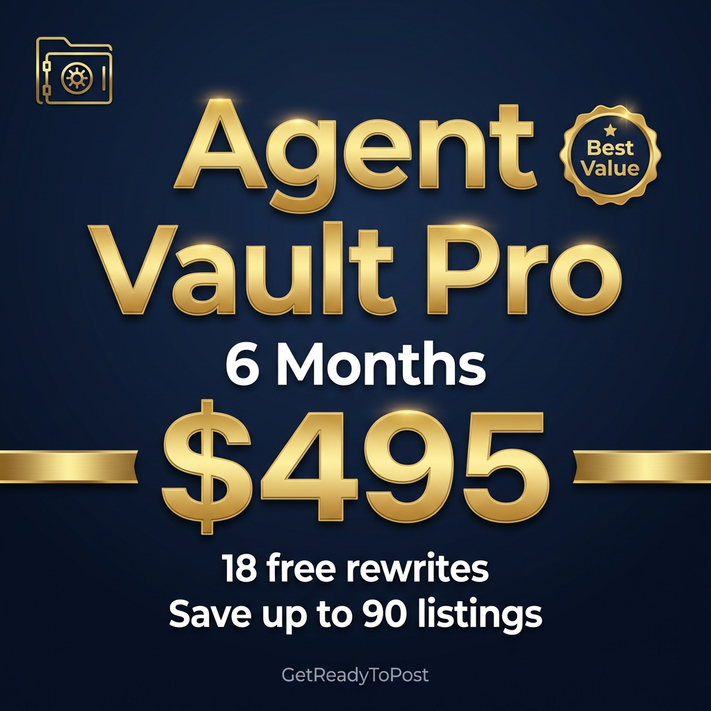 Agent Vault Pro - 6 Months
